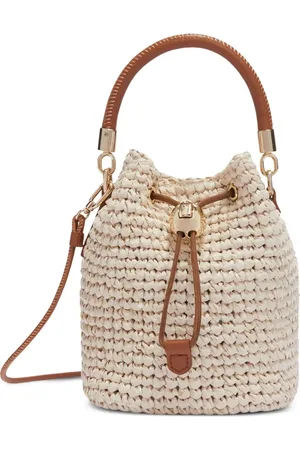 Furla Bolsa bucket de raffia