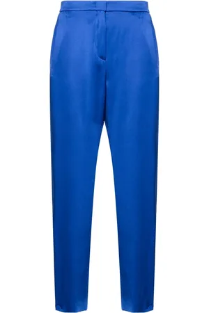 Giorgio Armani Pantalones de seda ajustados