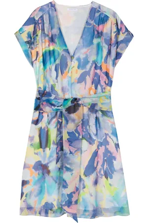 Patrizia Pepe Vestido corto con estampado Arty Splash