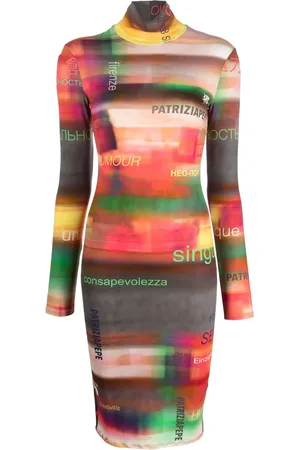 Patrizia Pepe Vestido midi Glossy