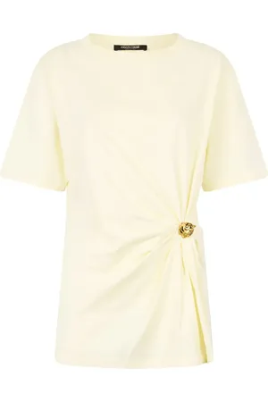 Roberto Cavalli Playera de algodón