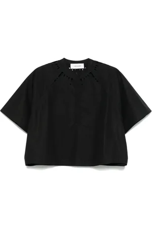 YVES SALOMON Camisa de popelina
