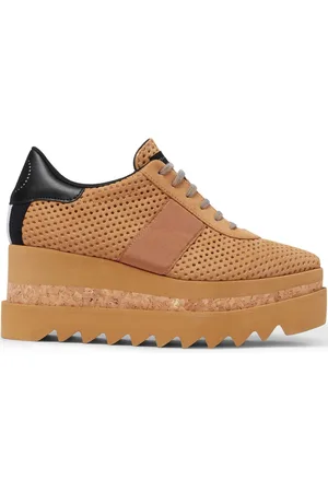 Stella McCartney Tenis con logo bordado