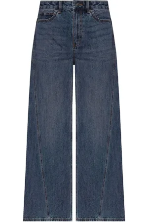 Self-Portrait Jeans anchos