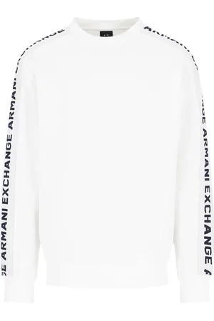 Armani Exchange Sudadera con cuello redondo