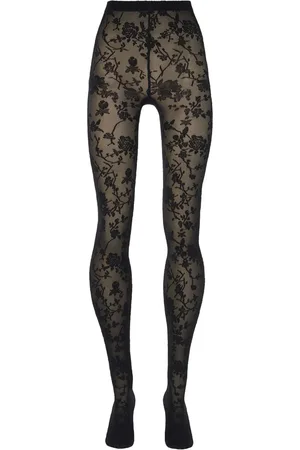 Wolford Pantimedias con motivo floral