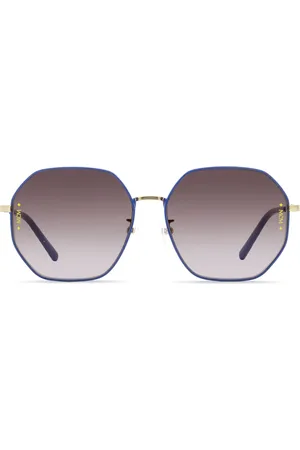 MCM Lentes de sol con armazón cuadrada y estampado visetos