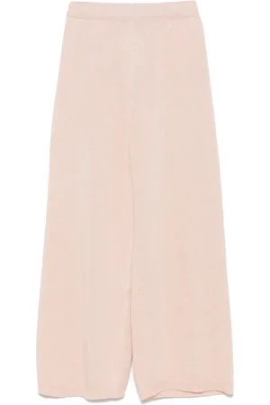 Iris von Arnim Pantalones tejidos de cachemira