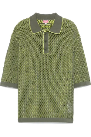 Kenzo Playera tipo polo de tejido flojo