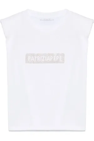 Patrizia Pepe Camiseta con aplique del logo