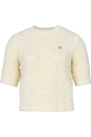 Twin-Set Top con placa del logo