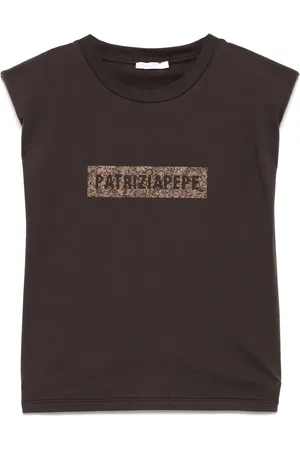 Patrizia Pepe Camiseta con aplique del logo