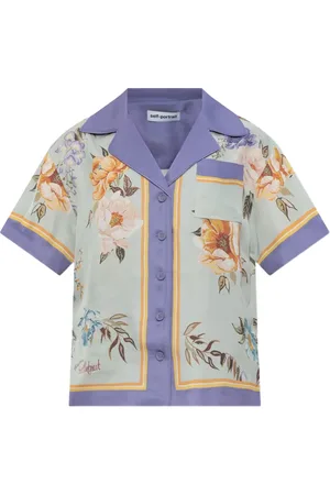 Self-Portrait Camisa con estampado floral