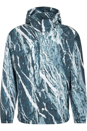 Roberto Cavalli Chamarra bomber con estampado marmoleado