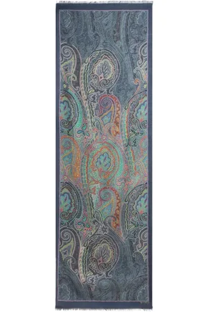 Etro Mascada con estampado de cachemira