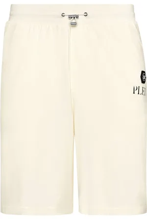 Philipp Plein Shorts deportivos con aplique del logo