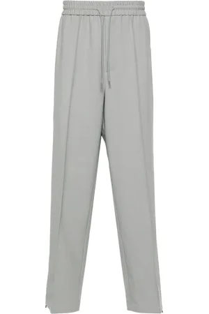 Emporio Armani Pantalones rectos con costuras en relieve