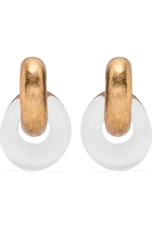 MONIES Aretes con diseño esculpido