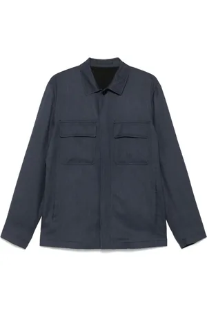 LARDINI Camisa de sarga