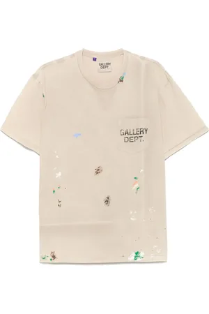 GALLERY DEPT. Playera con logo estilo vintage