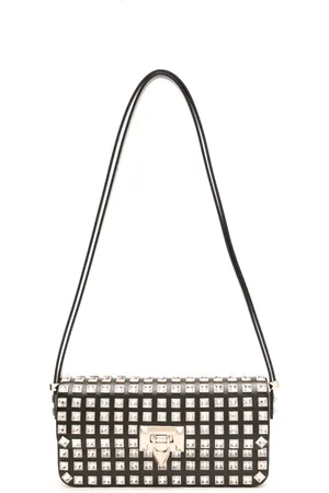 VALENTINO GARAVANI Bolsa de hombro Rockstud E/W
