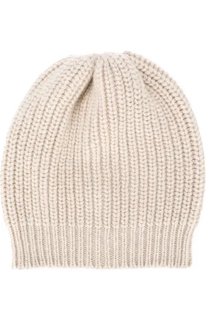 Brunello Cucinelli Gorro tejido de ochos