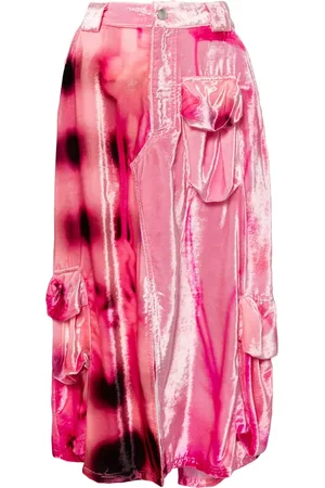 Collina Strada Falda midi Pink Meadow