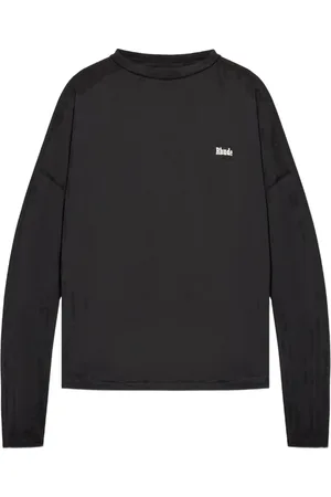 Rhude Sudadera con logo bordado