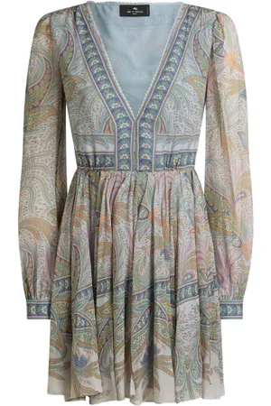 Etro Vestido corto estampado