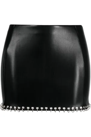Patrizia Pepe Falda corta con detalle de anillo