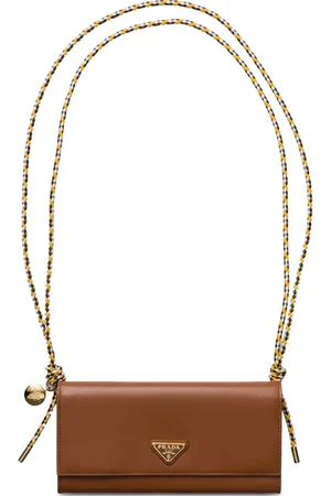 Prada Cartera con compartimentos y cierre