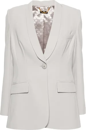 Elisabetta Franchi Blazer con cuello esmoquin