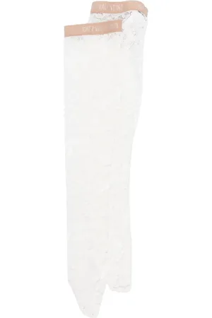 VALENTINO GARAVANI Calcetines con encaje Chantilly