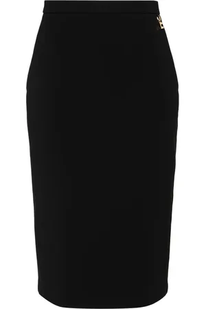 Elisabetta Franchi Falda lápiz con diseño midi