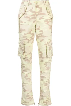Patrizia Pepe Pants cargo con estampado militar
