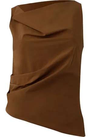 MISCI Top Degagê con diseño asimétrico