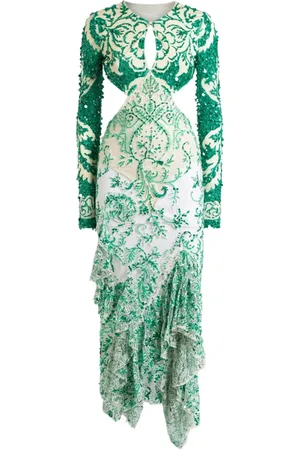 Etro Vestido bordado con lentejuelas