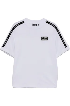 EA7 Playera con parche del logo