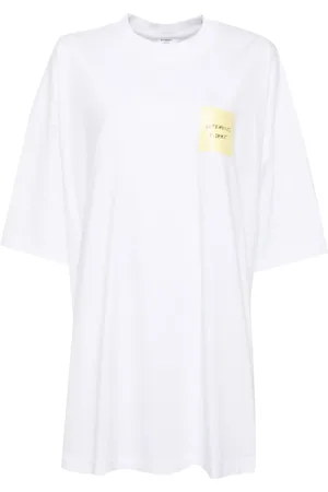 Vetements Playera con adhesivo