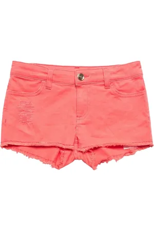 Twin-Set Shorts de mezclilla deshilachados
