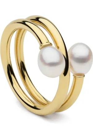 Autore Anillo Camille en oro amarillo de 9kt con perla