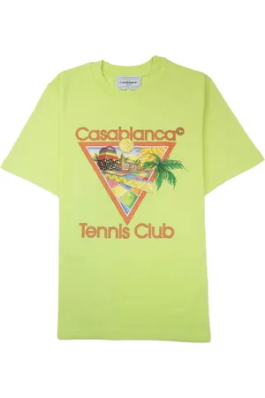 Casablanca Afro Cubism Tennis Club "Green" T-shirt
