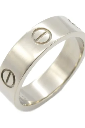 Cartier 2010s 18K white gold Love ring
