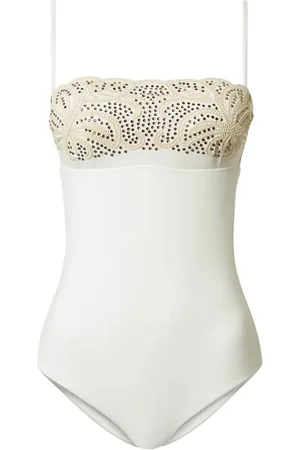 Twin-Set Traje de baño con detalles de strass