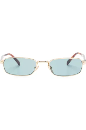 Prada Lentes de sol con armazón rectangular