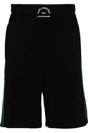 Karl Lagerfeld Bermudas con logo bordado