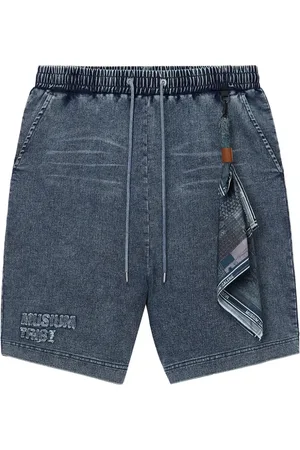 Musium Div. Pantalones vaqueros cortos con detalle de bolsillo