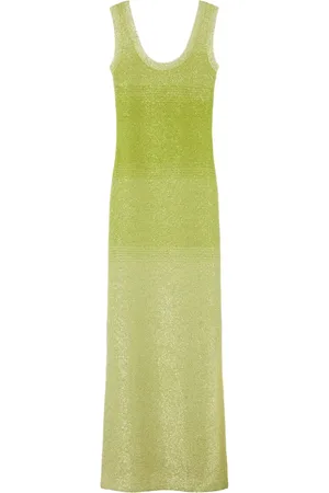 ST. JOHN Vestido tejido bordado con lentejuelas