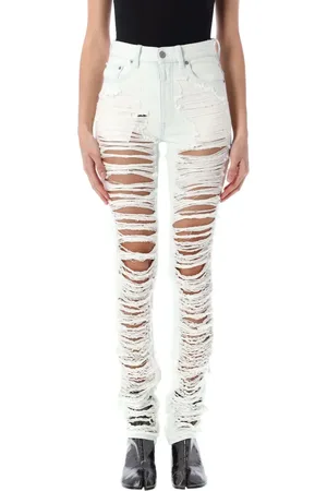 Maison Margiela Distressed skinny jeans