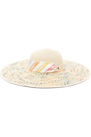 Missoni Sombrero de verano con efecto melange